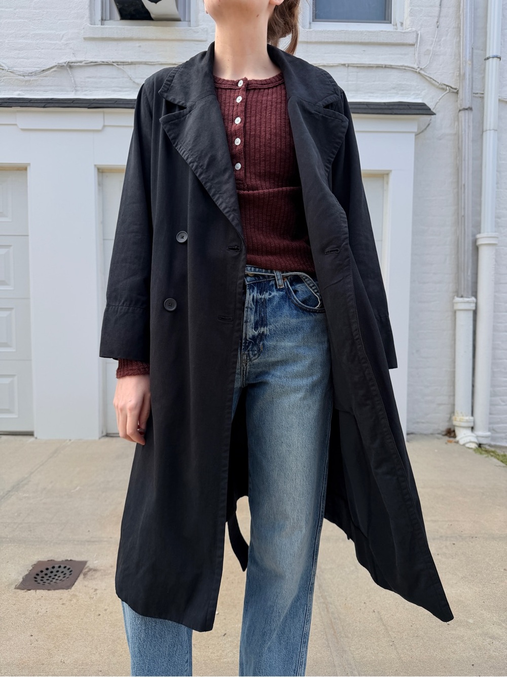 Everlane The Drape Trench